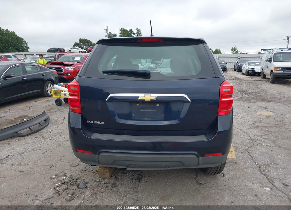 2017 CHEVROLET EQUINOX LS VIN: 2GNALBEK4H1581589