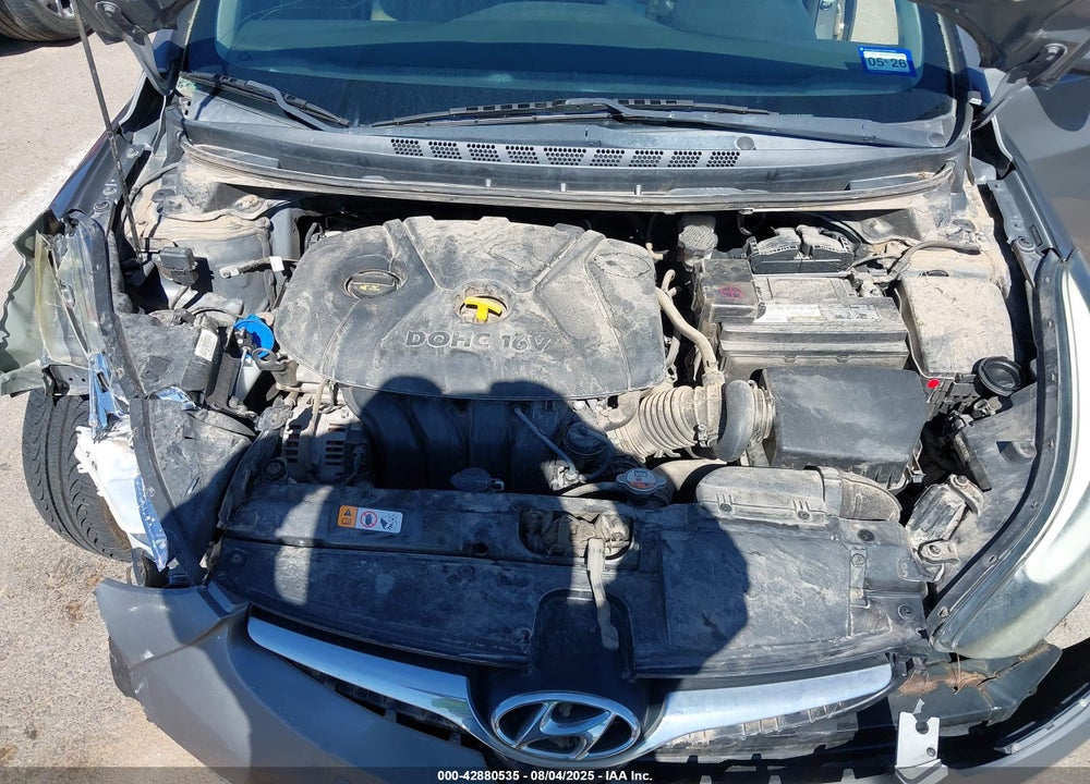 2014 HYUNDAI ELANTRA SE VIN: 5NPDH4AE4EH526993
