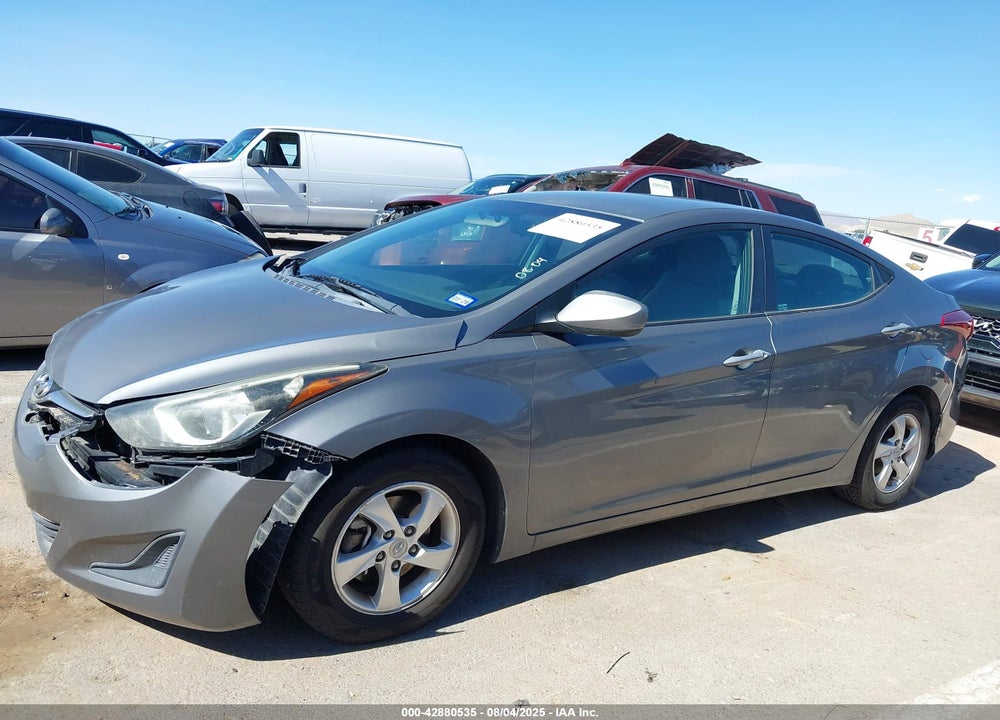 2014 HYUNDAI ELANTRA SE VIN: 5NPDH4AE4EH526993