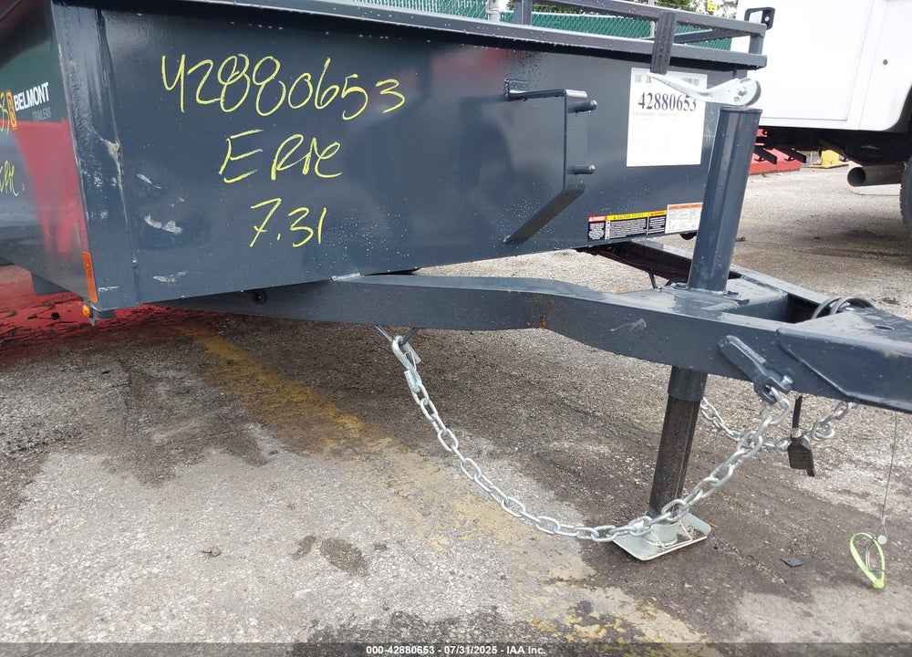 2025 BELMONT UT510SS 5X10 VIN: 50PBU1016SL006319