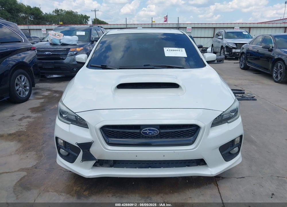 2015 SUBARU WRX LIMITED VIN: JF1VA1J6XF9829339