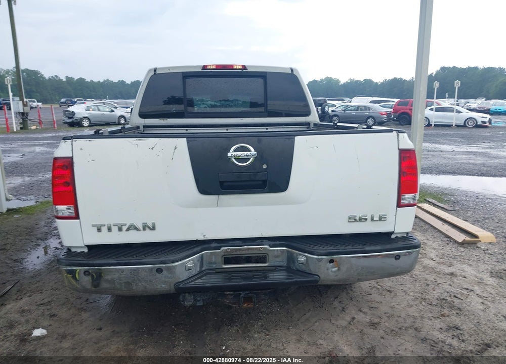 2006 NISSAN TITAN LE VIN: 1N6BA07A86N546896