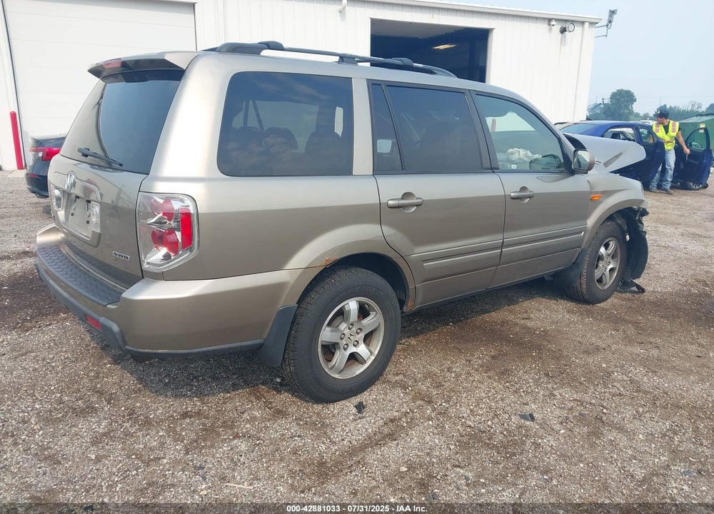 2008 HONDA PILOT EX-L VIN: 5FNYF18578B037518