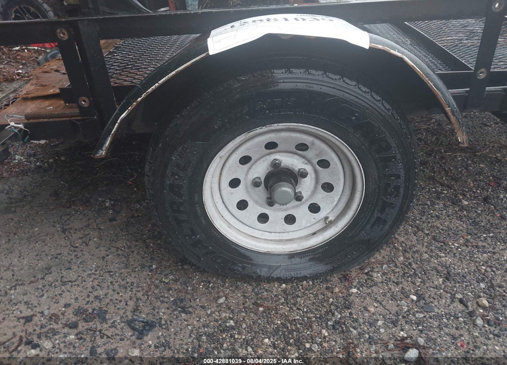 2019 CARRY ON 5X8 UTILITY VIN: 4YMBU0811KG056918