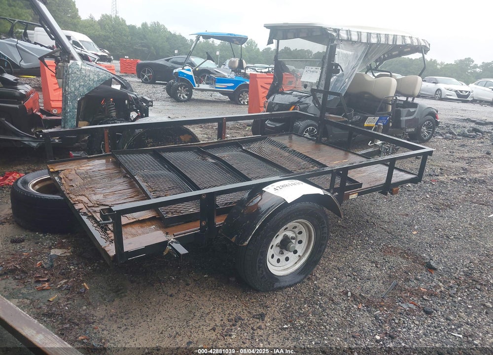 2019 CARRY ON 5X8 UTILITY VIN: 4YMBU0811KG056918