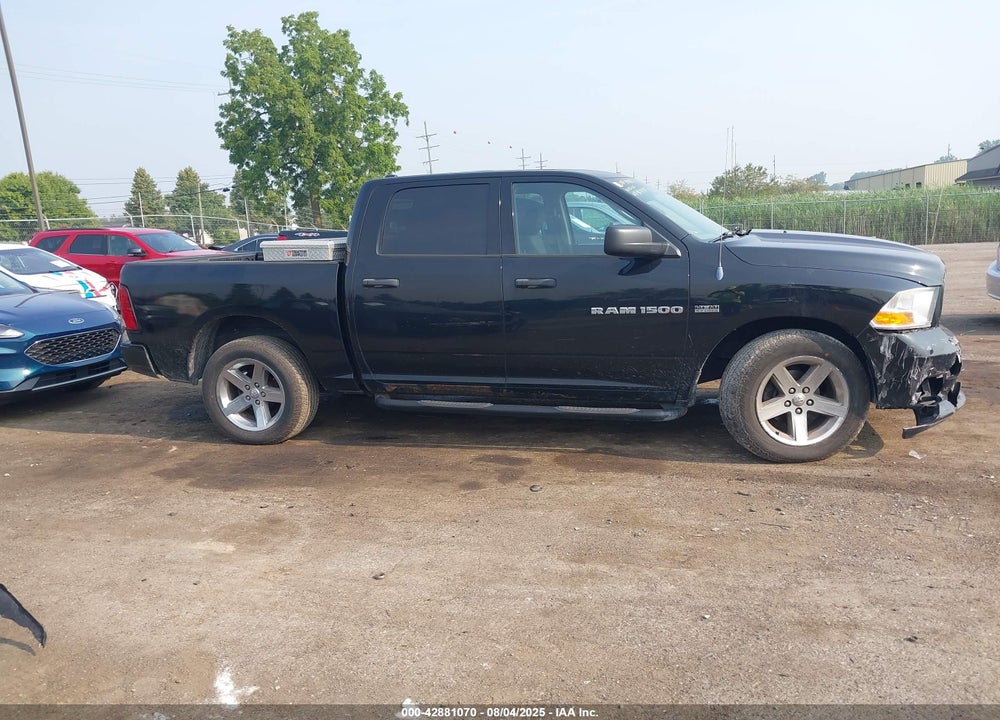 2012 RAM 1500 VIN: 1C6RD7KT3CS234290
