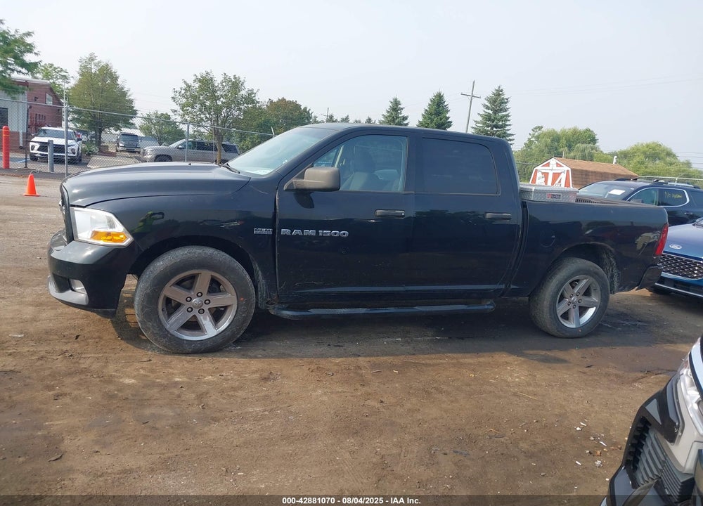 2012 RAM 1500 VIN: 1C6RD7KT3CS234290