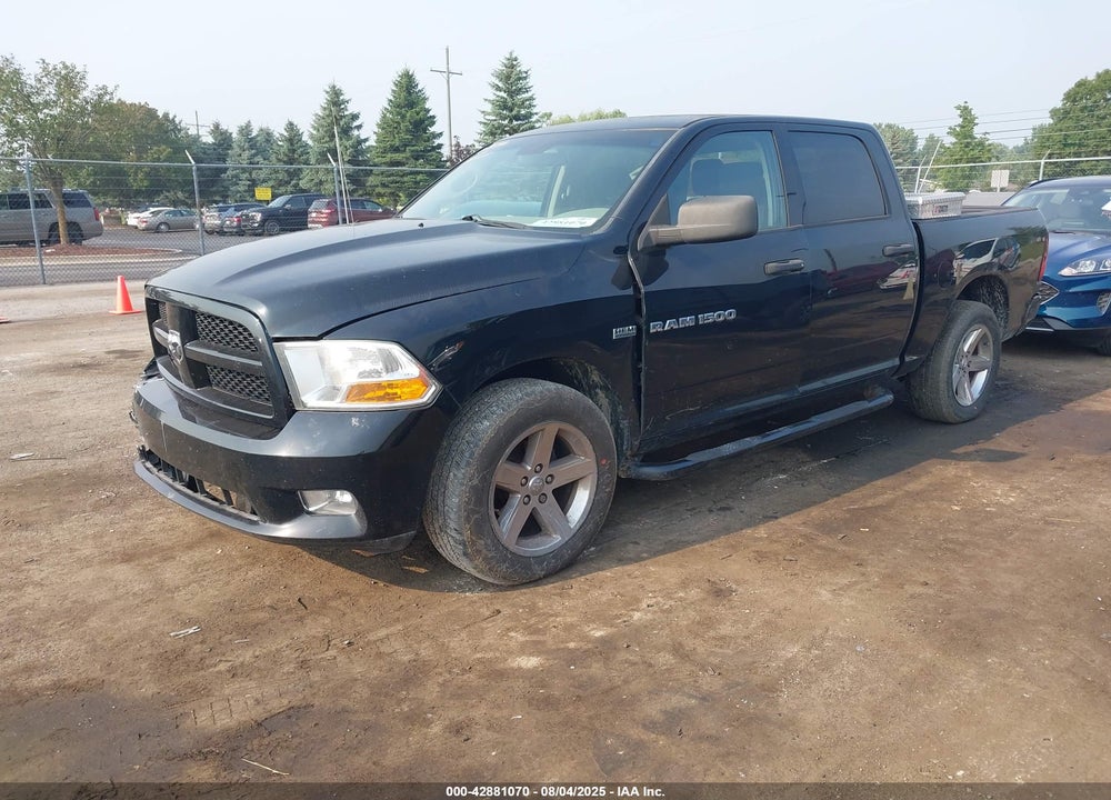 2012 RAM 1500 VIN: 1C6RD7KT3CS234290