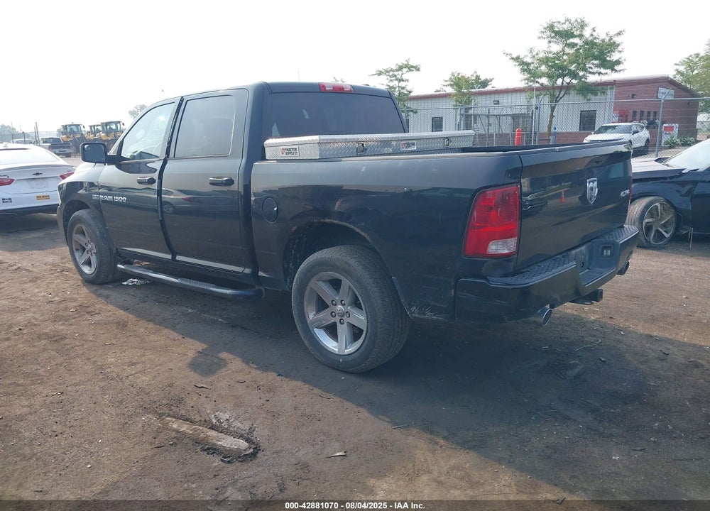 2012 RAM 1500 VIN: 1C6RD7KT3CS234290