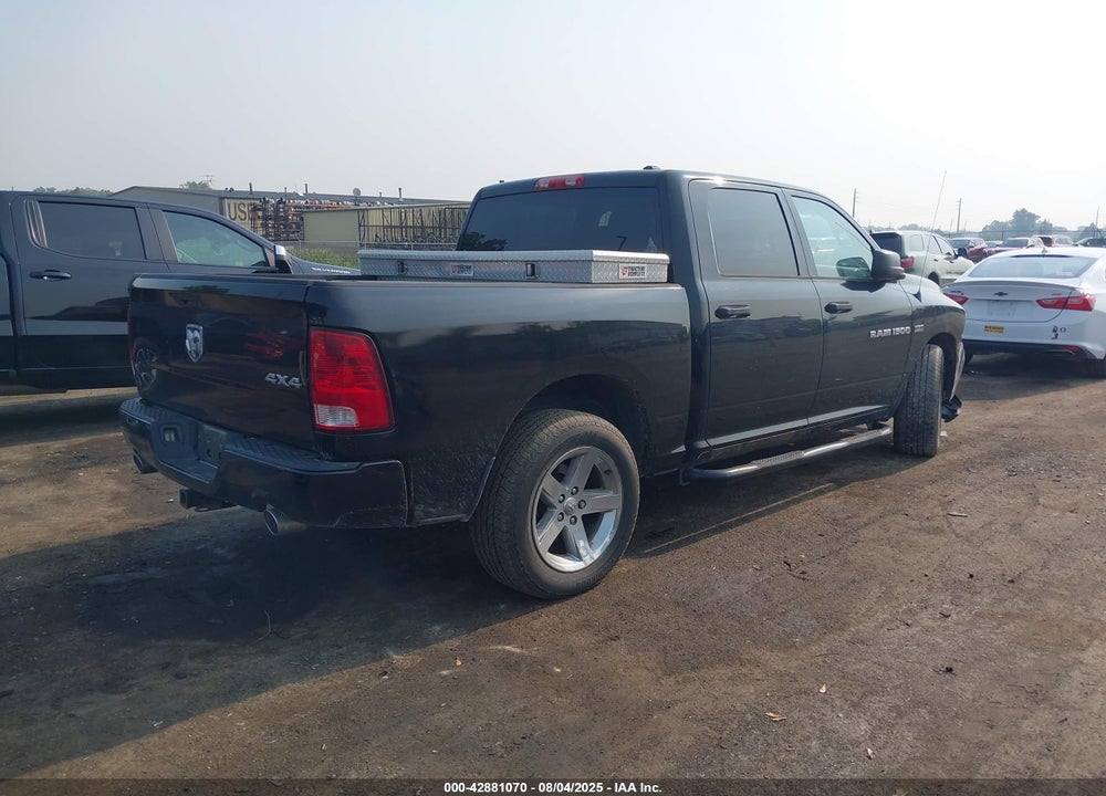 2012 RAM 1500 VIN: 1C6RD7KT3CS234290