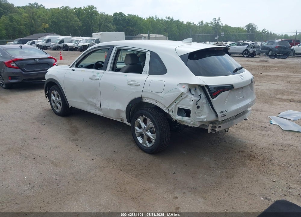 2025 HONDA HR-V 2WD LX VIN: 3CZRZ1H36SM736081