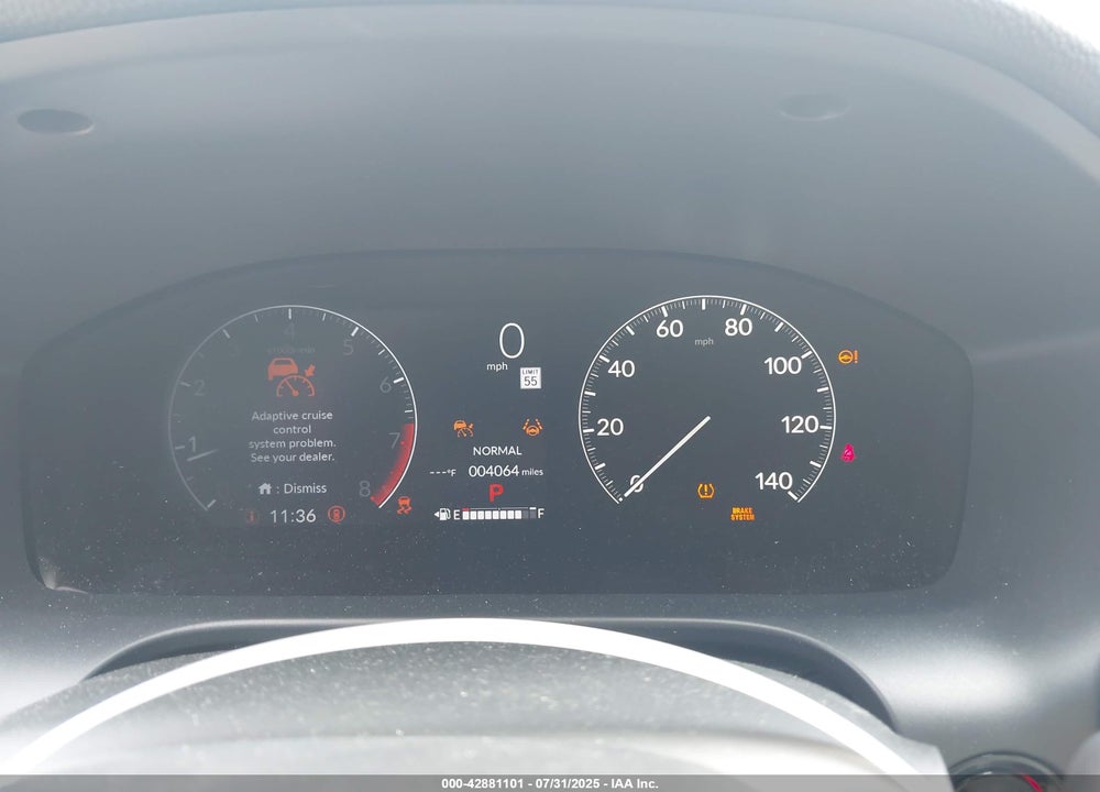 2025 HONDA HR-V 2WD LX VIN: 3CZRZ1H36SM736081