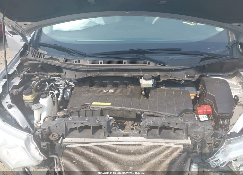 2016 NISSAN QUEST PLATINUM/S/SL/SV VIN: JN8AE2KP0G9153290