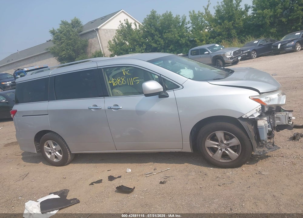 2016 NISSAN QUEST PLATINUM/S/SL/SV VIN: JN8AE2KP0G9153290
