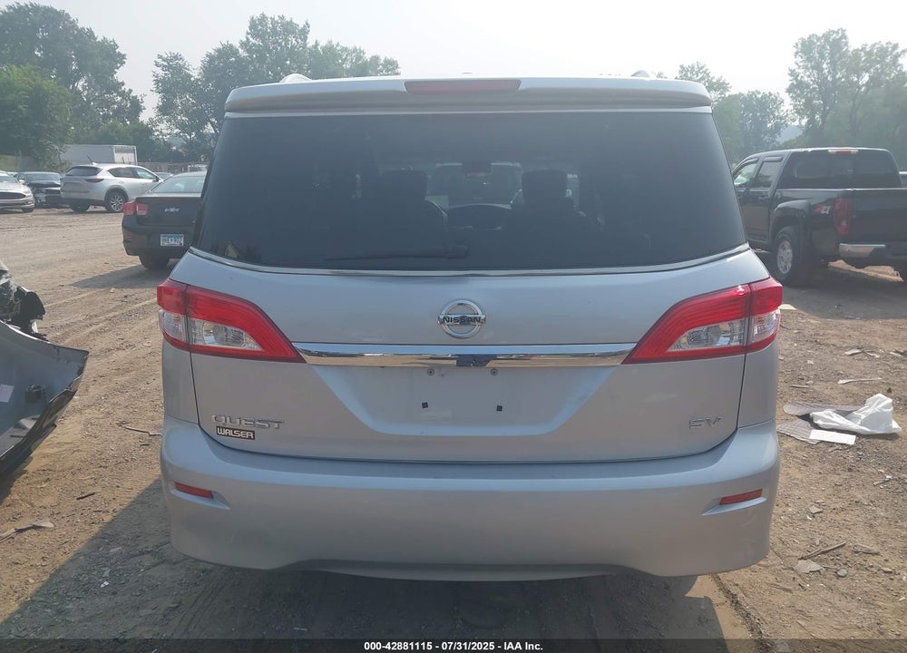 2016 NISSAN QUEST PLATINUM/S/SL/SV VIN: JN8AE2KP0G9153290