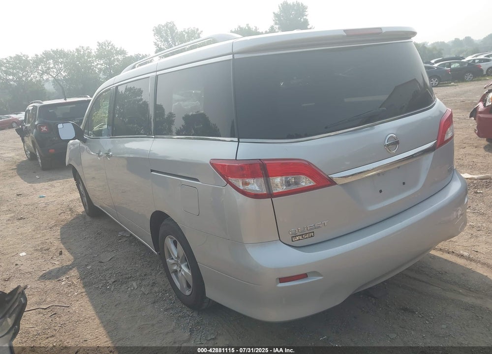 2016 NISSAN QUEST PLATINUM/S/SL/SV VIN: JN8AE2KP0G9153290