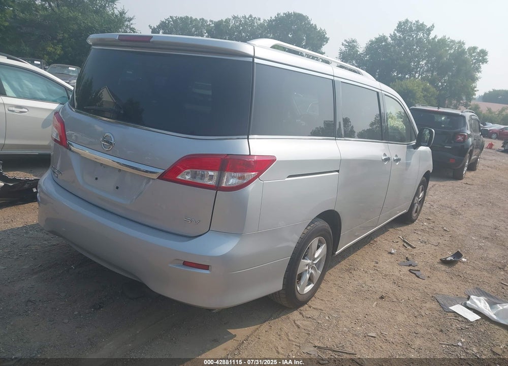 2016 NISSAN QUEST PLATINUM/S/SL/SV VIN: JN8AE2KP0G9153290