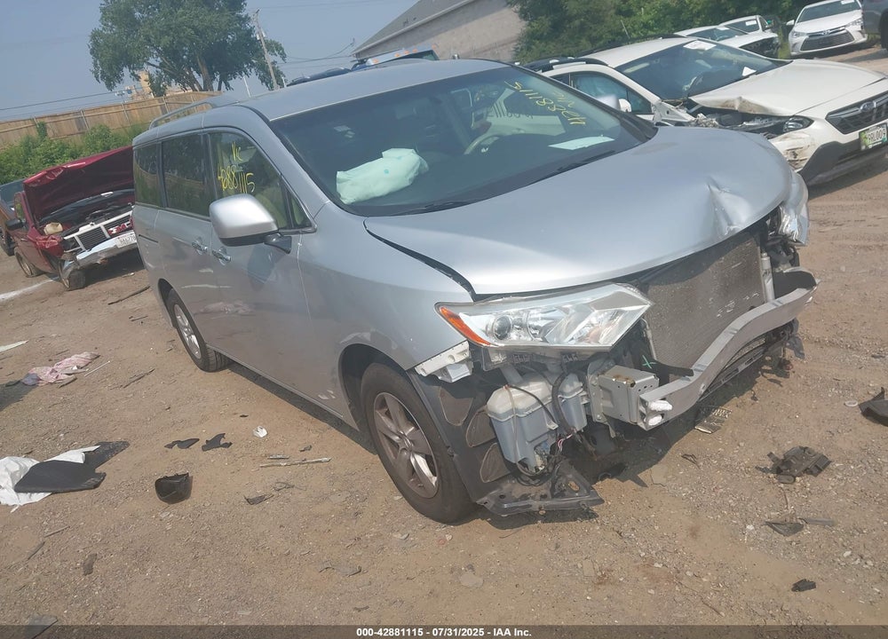 2016 NISSAN QUEST PLATINUM/S/SL/SV VIN: JN8AE2KP0G9153290