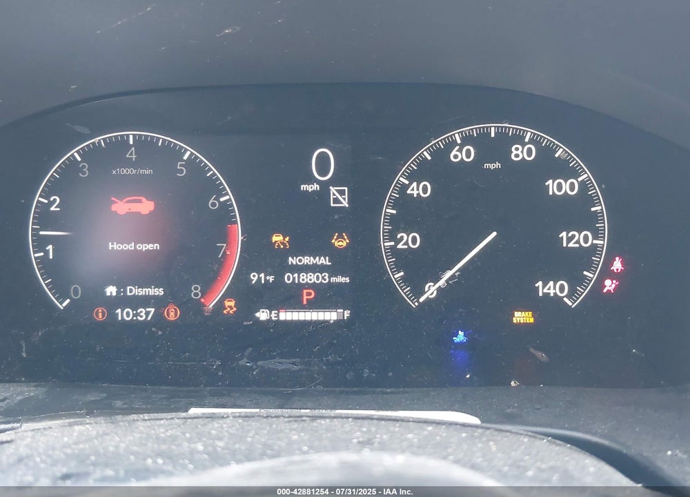 2025 HONDA CR-V VIN: 2HKRS3H40SH315817