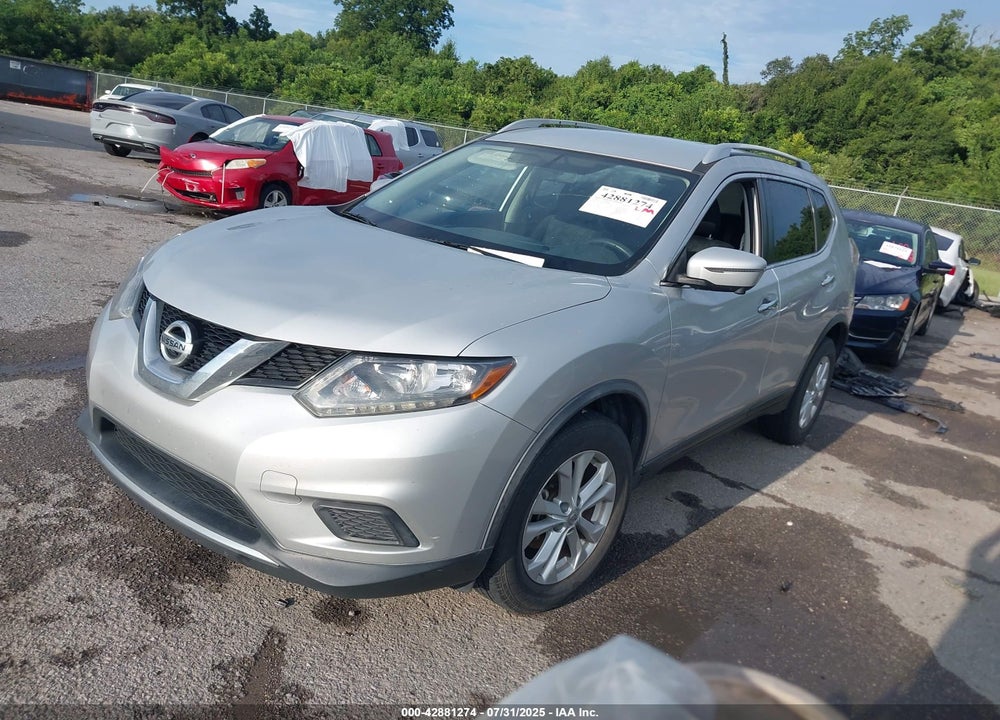 2016 NISSAN ROGUE VIN: JN8AT2MT6GW028487