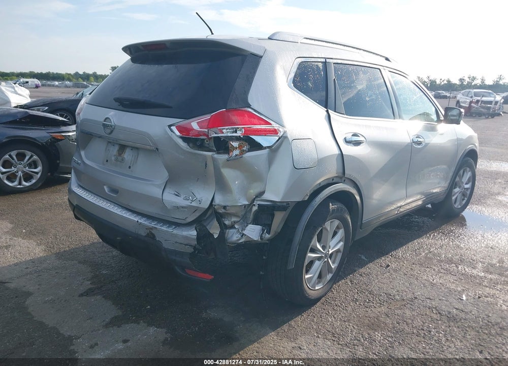 2016 NISSAN ROGUE VIN: JN8AT2MT6GW028487
