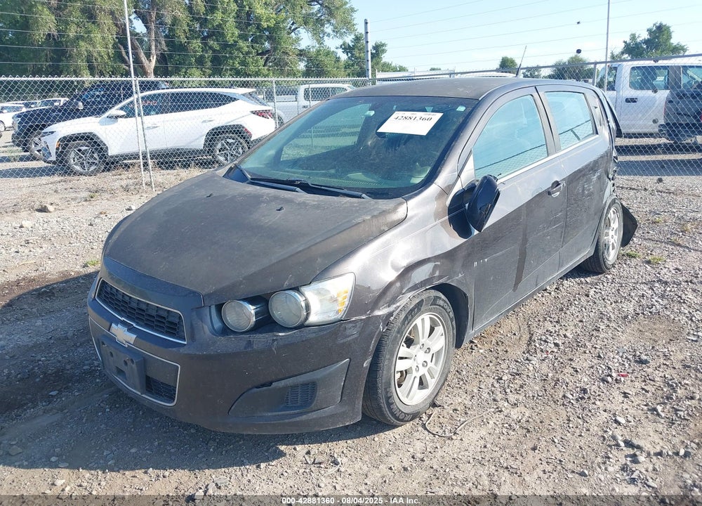 2014 CHEVROLET SONIC LT AUTO VIN: 1G1JC6SH7E4102325