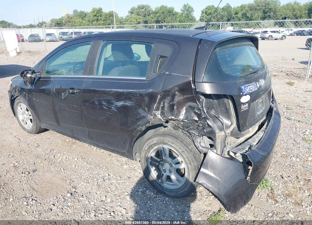 2014 CHEVROLET SONIC LT AUTO VIN: 1G1JC6SH7E4102325