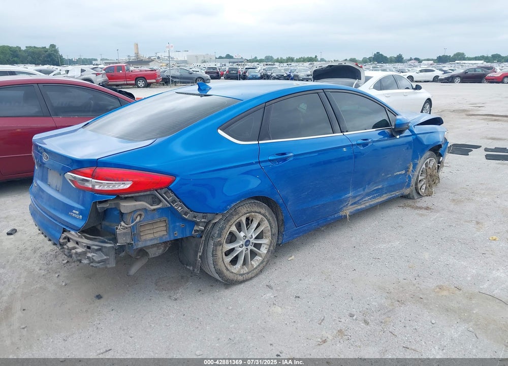 2019 FORD FUSION VIN: 3FA6P0LU0KR172087