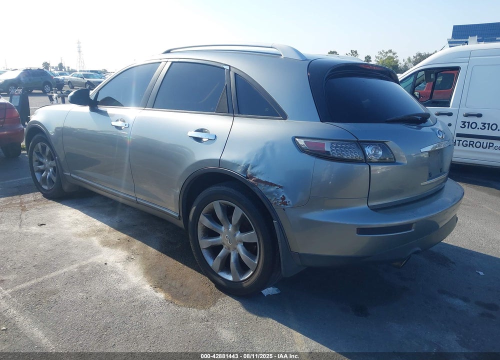 2005 INFINITI FX35 VIN: JNRAS08U65X102150