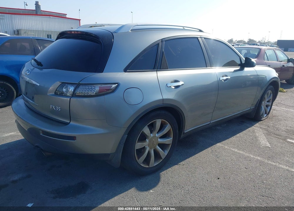 2005 INFINITI FX35 VIN: JNRAS08U65X102150