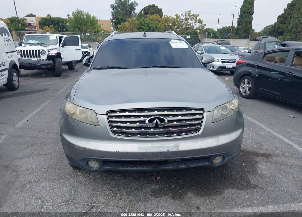 2005 INFINITI FX35 VIN: JNRAS08U65X102150