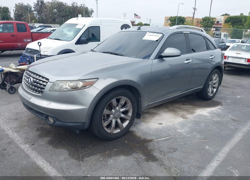 2005 INFINITI FX35 VIN: JNRAS08U65X102150
