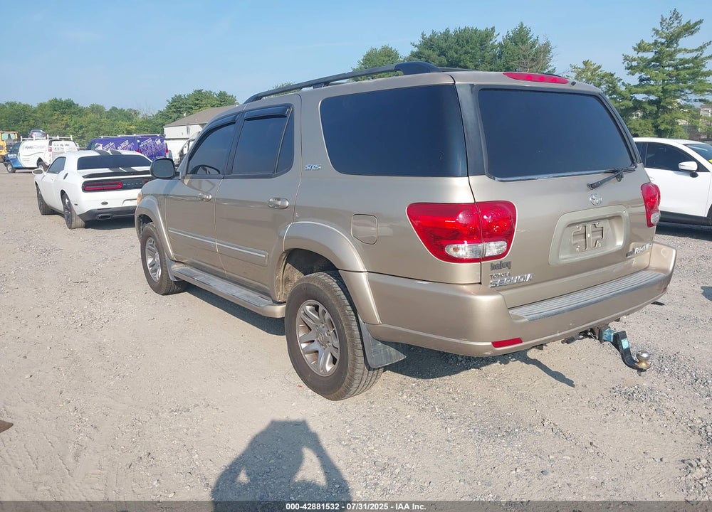 2005 TOYOTA SEQUOIA SR5 V8 VIN: 5TDBT44A85S247488