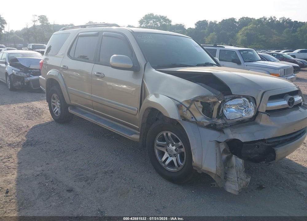 2005 TOYOTA SEQUOIA SR5 V8 VIN: 5TDBT44A85S247488