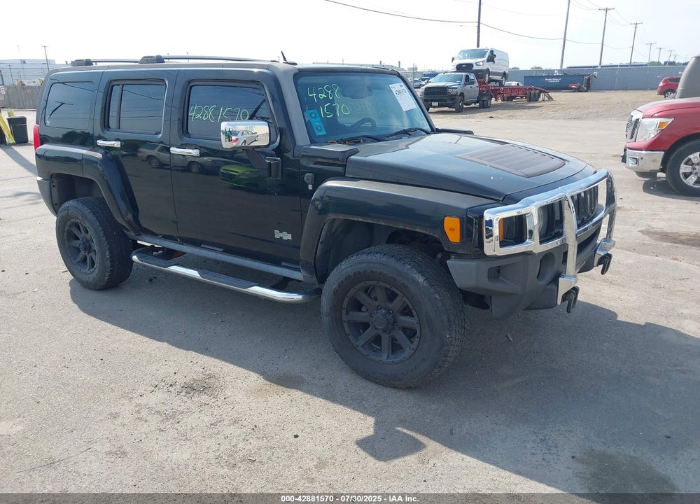 2007 HUMMER H3 SUV VIN: 5GTDN13E278244656
