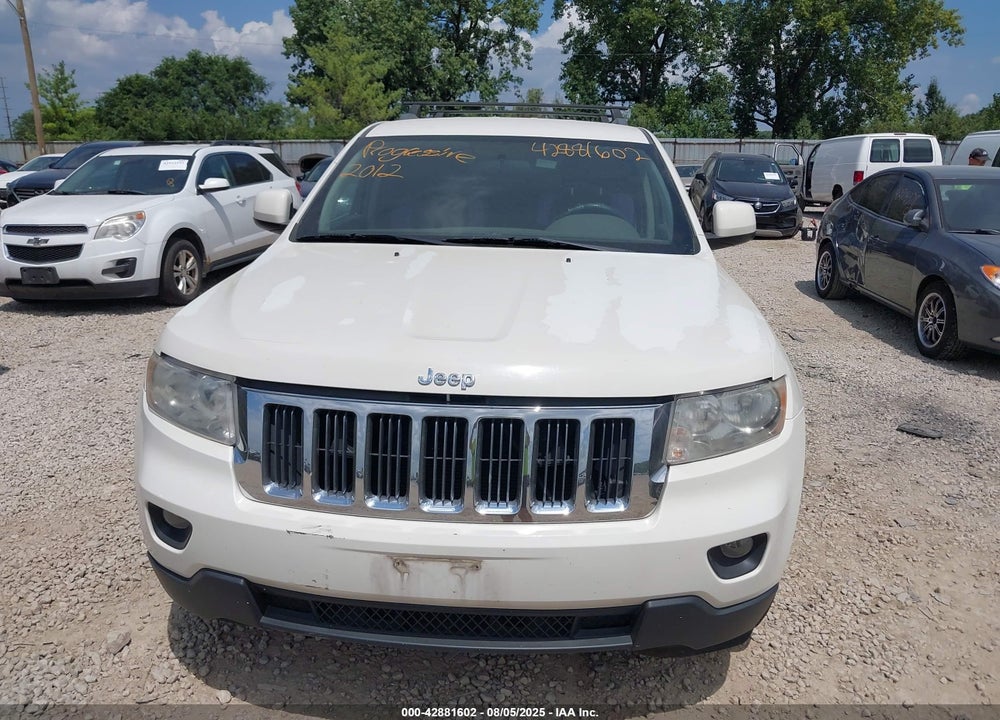 2012 JEEP GRAND CHEROKEE VIN: 1C4RJFAG3CC318460