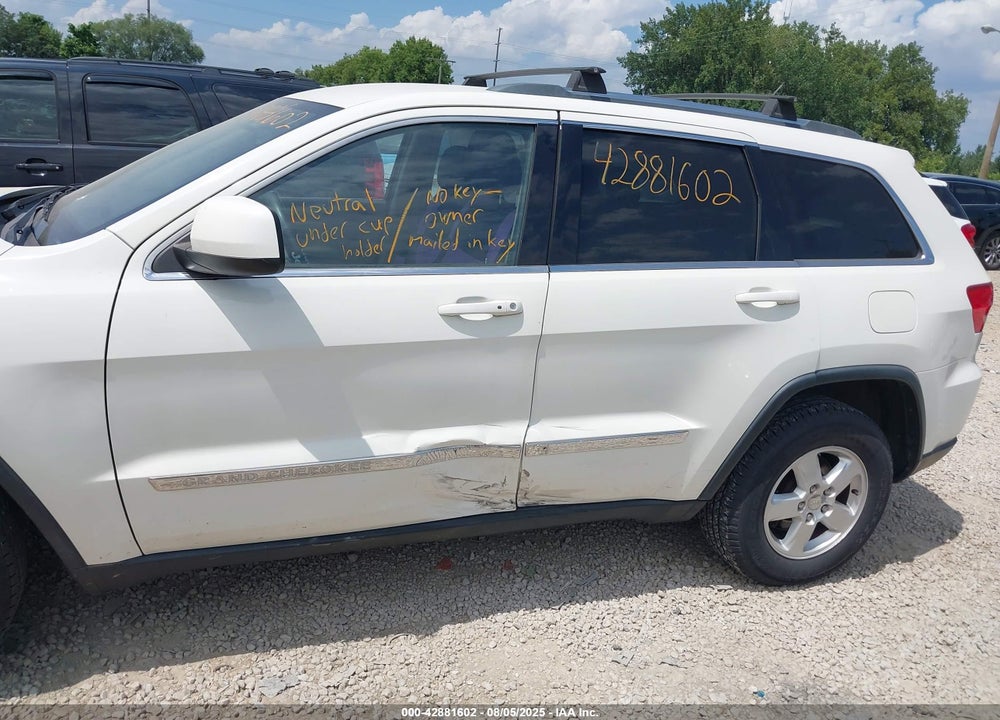2012 JEEP GRAND CHEROKEE VIN: 1C4RJFAG3CC318460