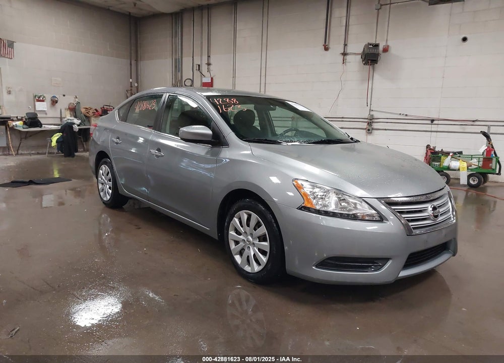 2014 NISSAN SENTRA SV VIN: 3N1AB7AP9EL615355