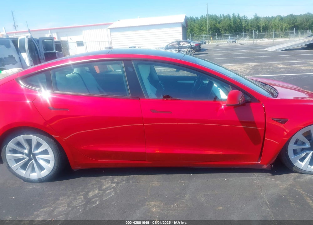 2022 TESLA MODEL 3 VIN: 5YJ3E1EB5NF145221