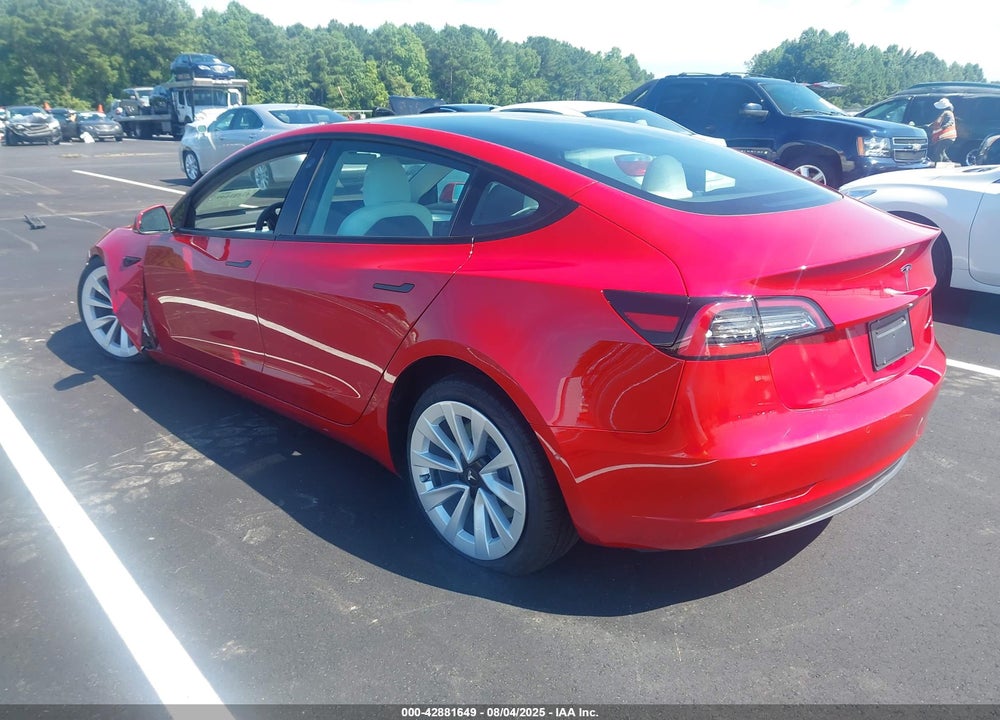 2022 TESLA MODEL 3 VIN: 5YJ3E1EB5NF145221