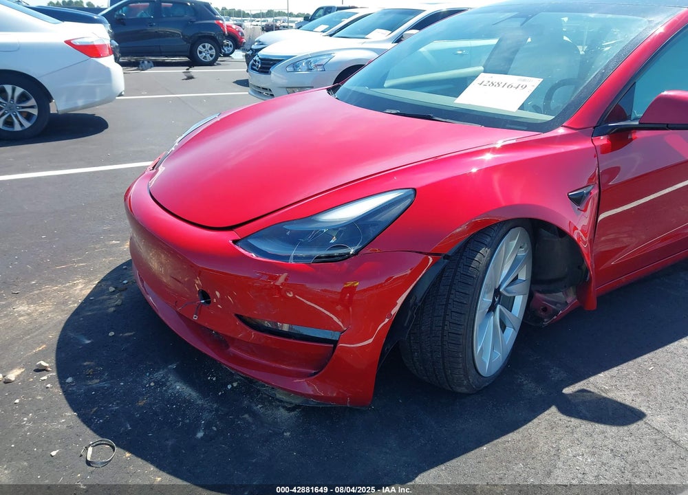 2022 TESLA MODEL 3 VIN: 5YJ3E1EB5NF145221