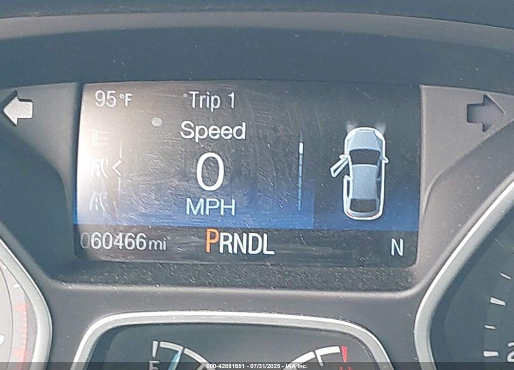 2017 FORD FOCUS VIN: 1FADP3K28HL209676