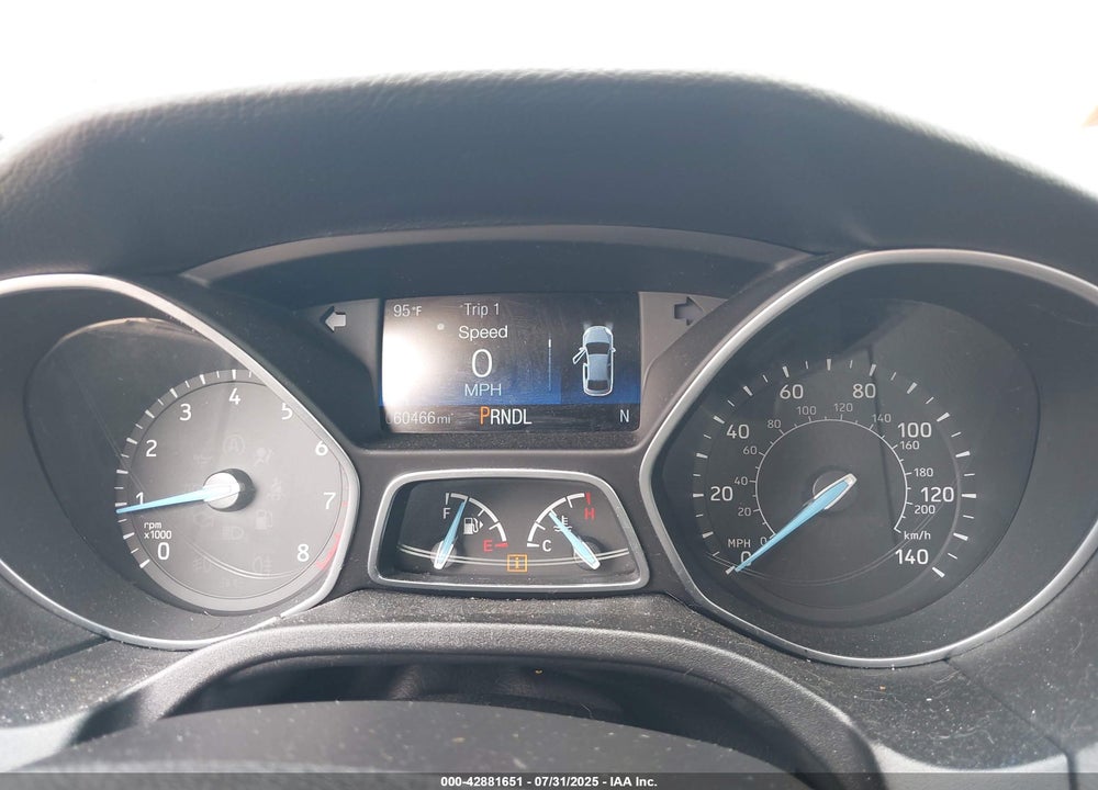 2017 FORD FOCUS VIN: 1FADP3K28HL209676