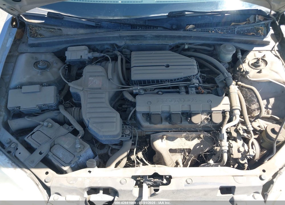 2001 HONDA CIVIC LX VIN: 1HGEM22541L007291