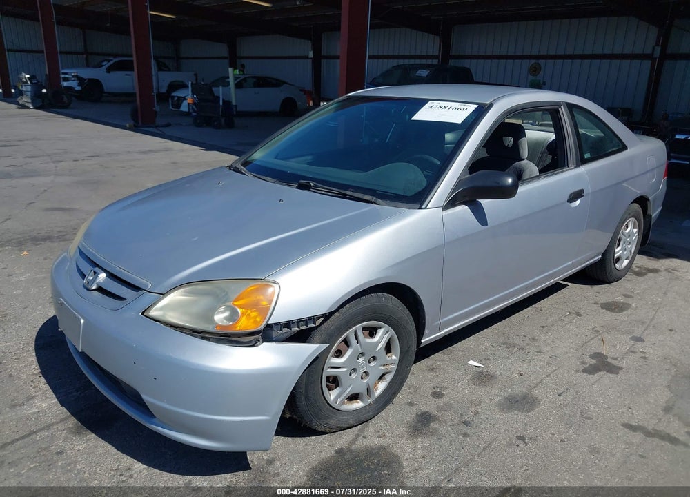 2001 HONDA CIVIC LX VIN: 1HGEM22541L007291