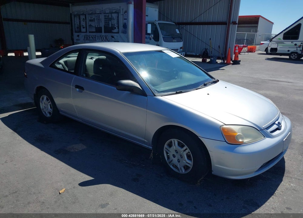2001 HONDA CIVIC LX VIN: 1HGEM22541L007291