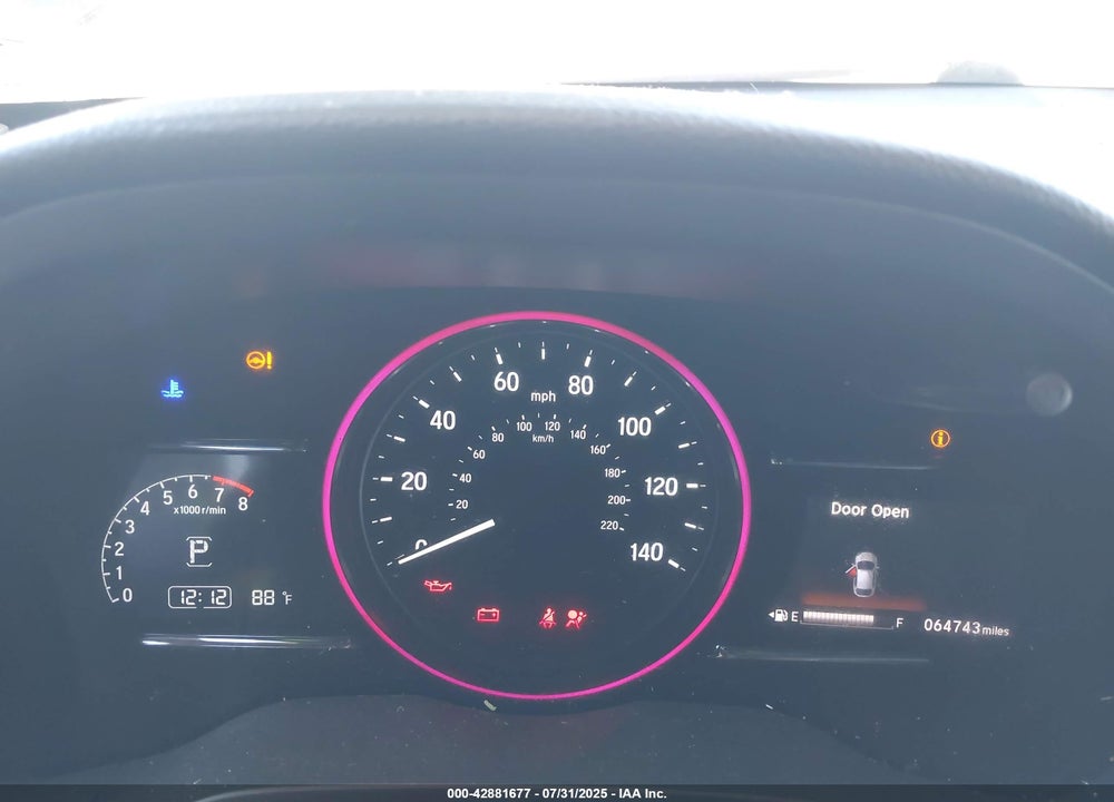 2019 HONDA HR-V VIN: 3CZRU5H57KM718065
