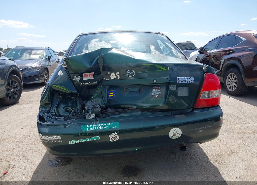 2002 MAZDA PROTEGE DX/ES/LX VIN: JM1BJ225321608201