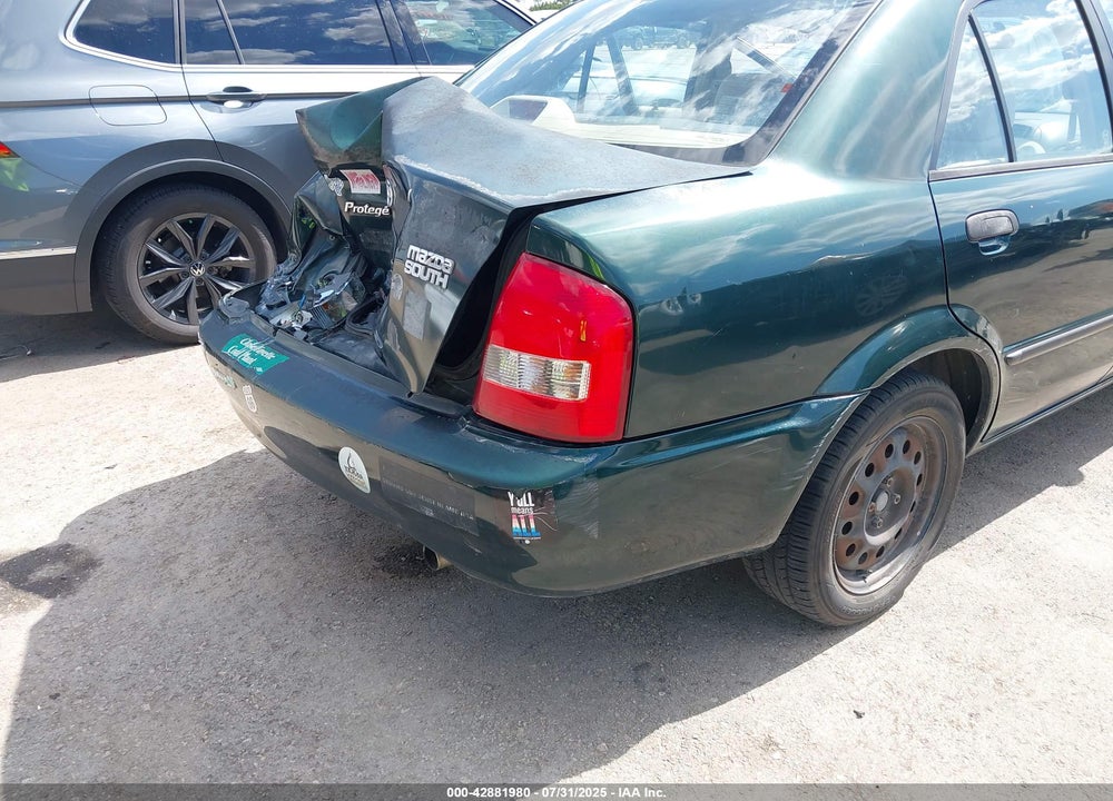 2002 MAZDA PROTEGE DX/ES/LX VIN: JM1BJ225321608201