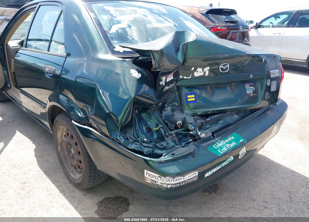 2002 MAZDA PROTEGE DX/ES/LX VIN: JM1BJ225321608201